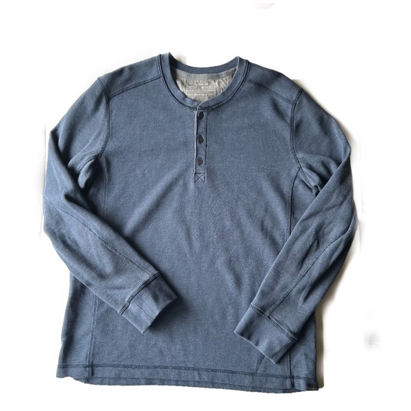 Eddie Bauer Waffle Mens Thermal Long Sleeve - Picture 3 of 6